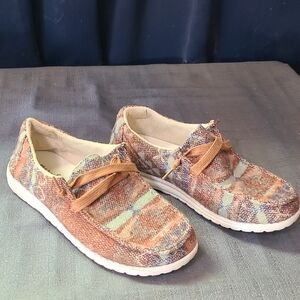 Plaid Casual Women's Shoes